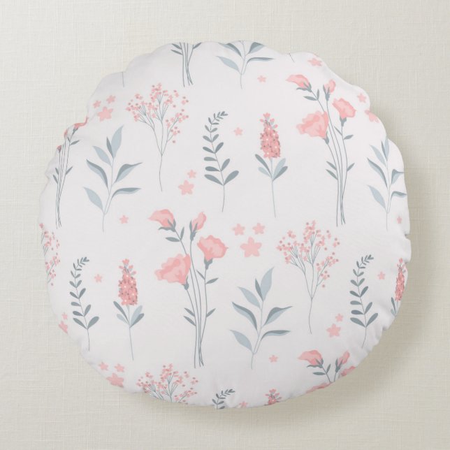 Cojín decorativo redondo (16") (Anverso)