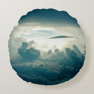 Cojín decorativo redondo (16")