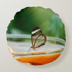 Cojín decorativo redondo (16")