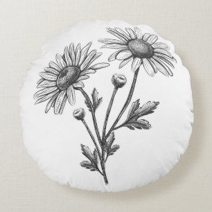 Cojín decorativo redondo (16")
