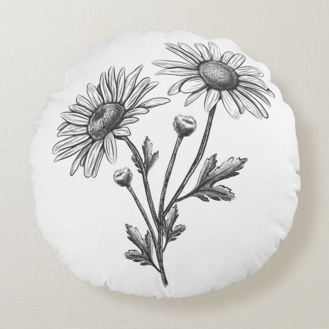 Cojín decorativo redondo (16") (Anverso)