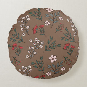Cojín decorativo redondo (16")