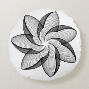 Cojín decorativo redondo (16")