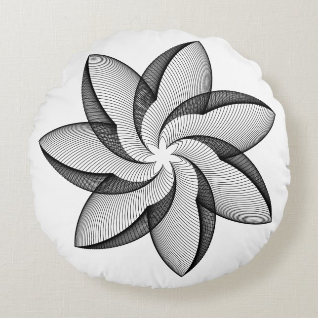 Cojín decorativo redondo (16") (Anverso)