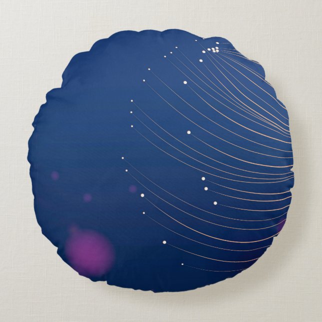 Cojín decorativo redondo (16") (Anverso)
