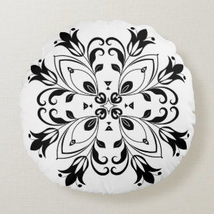 Cojín decorativo redondo (16")