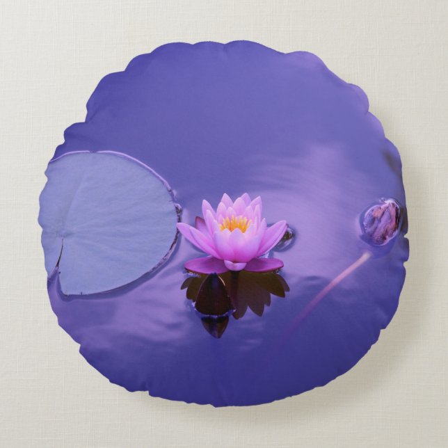 Cojín decorativo redondo (16") (Anverso)