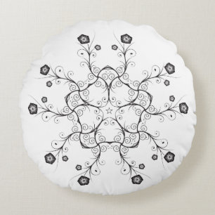 Cojín decorativo redondo (16")