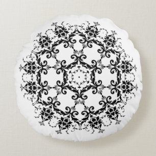 Cojín decorativo redondo (16")