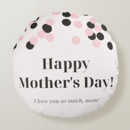 Cojín decorativo redondo (16")