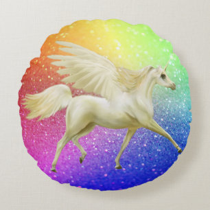 Cojín decorativo redondo (16")