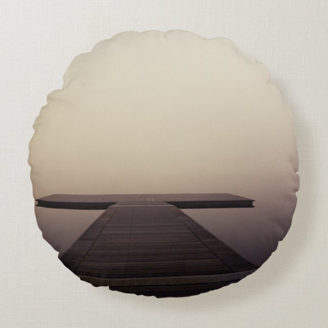 Cojín decorativo redondo (16") (Anverso)