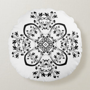 Cojín decorativo redondo (16")