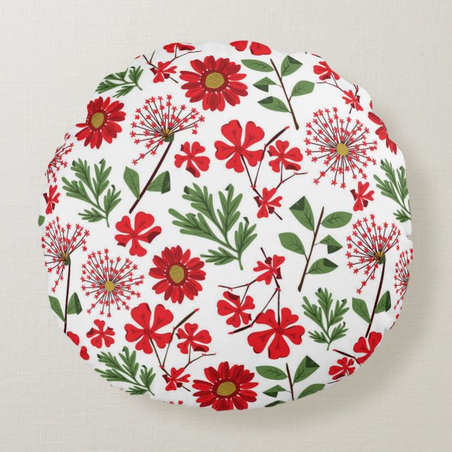 Cojín decorativo redondo (16") (Anverso)