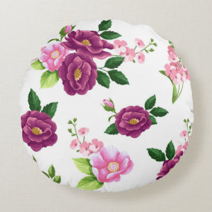 Cojín decorativo redondo (16")