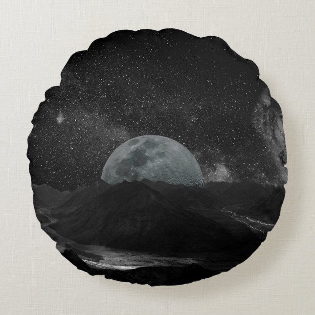 Cojín decorativo redondo (16") (Anverso)