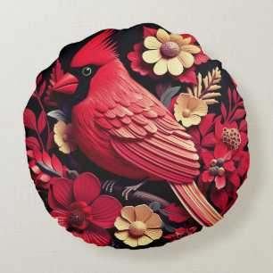 Cojín decorativo redondo (16")