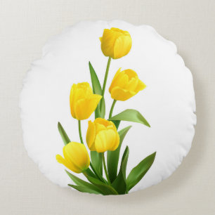Cojín decorativo redondo (16")
