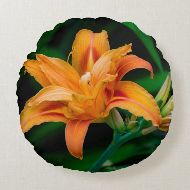 Cojín decorativo redondo (16") (Anverso)