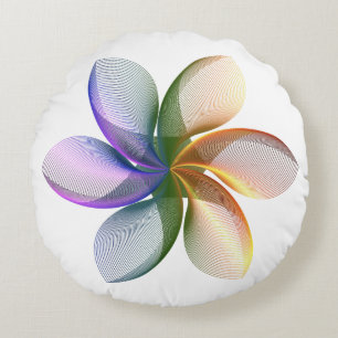 Cojín decorativo redondo (16")