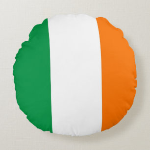 Cojín decorativo redondo con pabellón de Irlanda