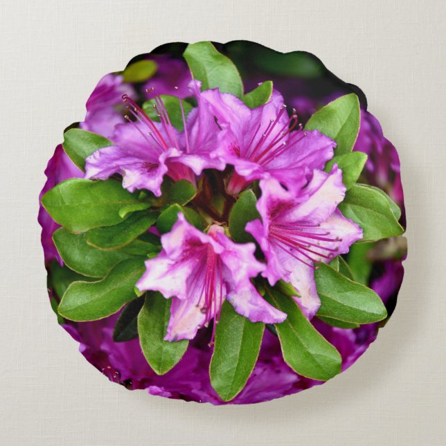 Cojín decorativo redondo de Azelia (Anverso)