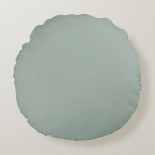 Cojín decorativo redondo de poliéster (16"), sabio