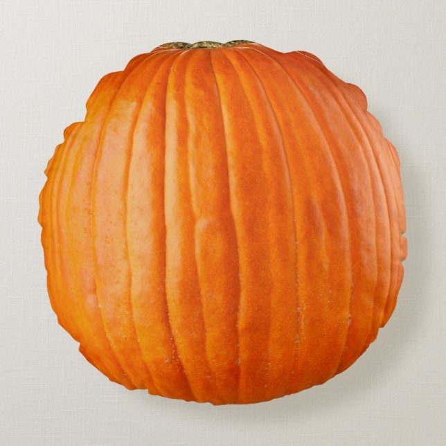 Cojín decorativo redondo de poliéster cepillado po (Anverso)