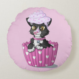 Cojín decorativo redondo de Sebrina (16")