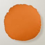 Cojín decorativo redondo naranja (16")<br><div class="desc">Esto es para los amantes de la almohada. ¡Guay!</div>