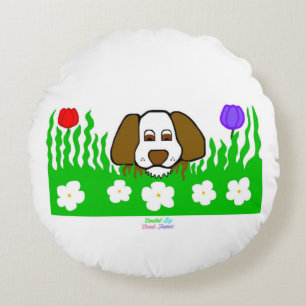 Cojín decorativo Redondo Pup N Play