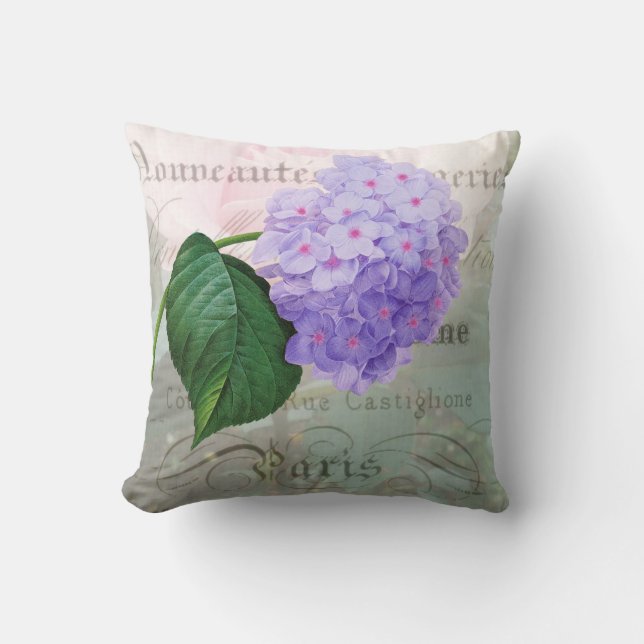 Cojín decorativo Redoute Purple Hydrangea (Anverso)