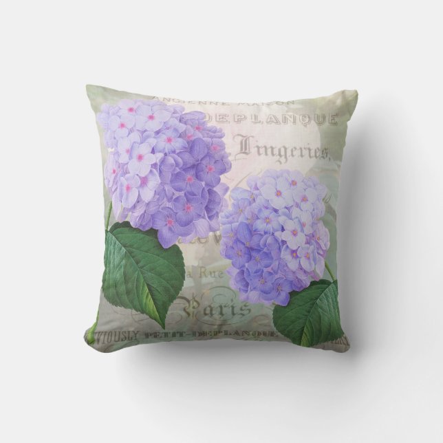 Cojín decorativo Redoute Purple Hydrangea (Anverso)
