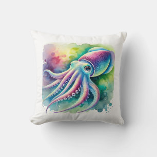 Cojín Decorativo Reef squid 290924AREF127 - Watercolor