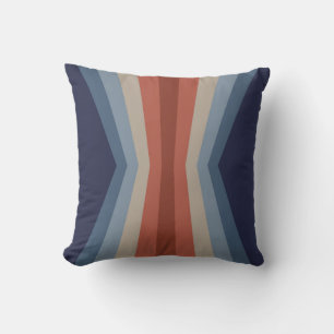 Cojín Decorativo Reflejo arcoiris en estilo retro