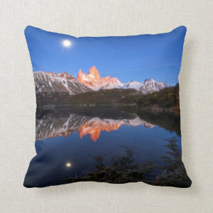 Cojín Decorativo Reflexión de Fitz Roy