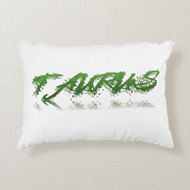 Cojín Decorativo Reflexión de Taurus (Anverso)