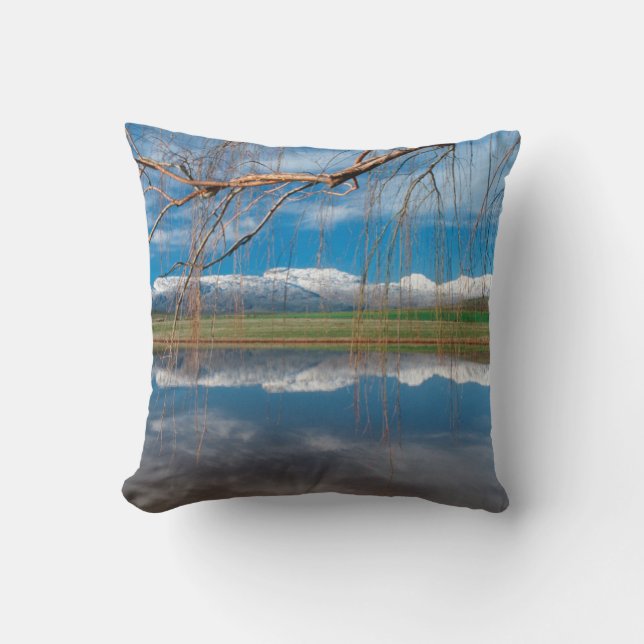 Cojín Decorativo Reflexiones de invierno. Ceres, distrito de Boland (Anverso)