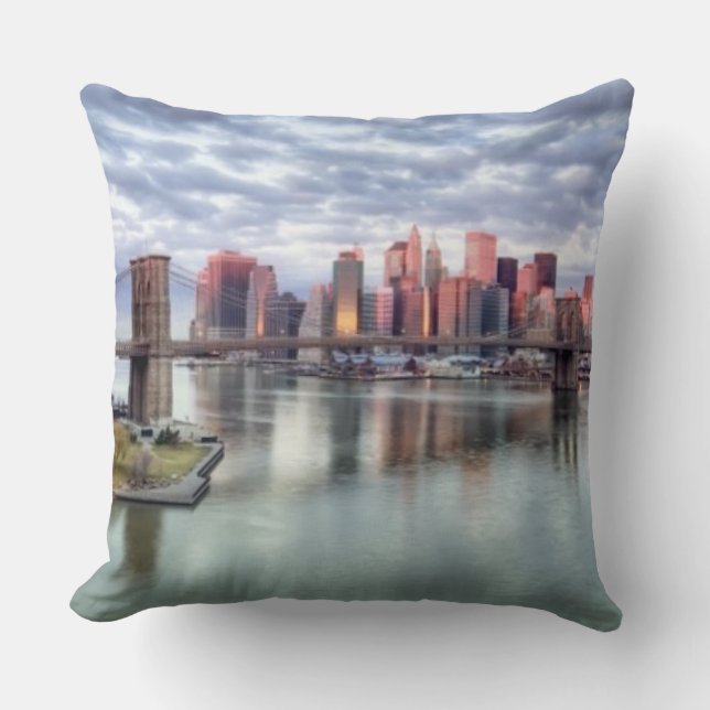 Cojín Decorativo Reflexiones magníficas de la opinión y de la (Anverso)