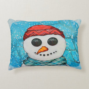 Cojín Decorativo Reflexiones Navidades Snowman DECOR COLLECTION