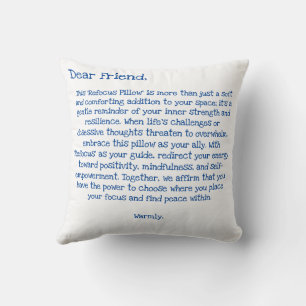 COJÍN DECORATIVO REFOCUS OCD PILLOW RELIEF