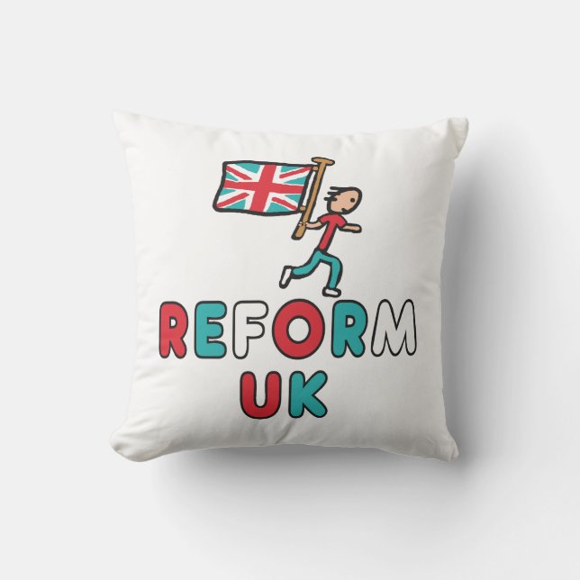 Cojín Decorativo Reform UK (Anverso)