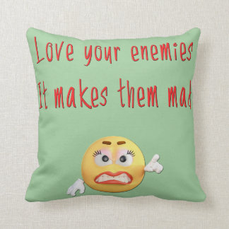 Cojín Decorativo Refranes divertidos sarcásticos y sarcasmo salado