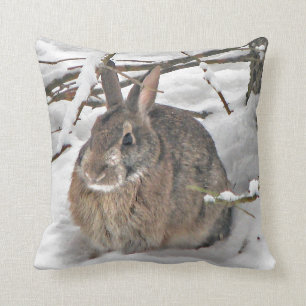 Cojín Decorativo Refugio que busca del conejito