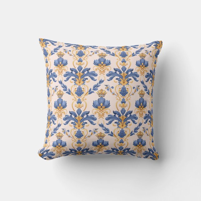 Cojín Decorativo Regal Bloom Tapestry Princescore (Anverso)