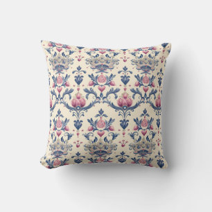 Cojín Decorativo Regal Crown & Floral Elegance Princescore