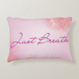 Cojín Decorativo Regala Serenidad Rosa - Solo Respira