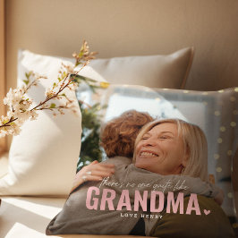 Cojín Decorativo Regalo Abuela Recuerdo de Foto Personalizado Lindo