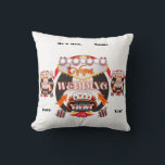 Cojín Decorativo Regalo Boda de Las Vegas<br><div class="desc">Boda de Vegas,  ya sea tuyo o de tu familia y amigos. Un gran diseño de la ciudad del pecado.</div>