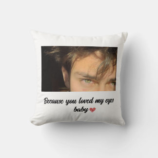 Cojín Decorativo regalo camiseta ojos